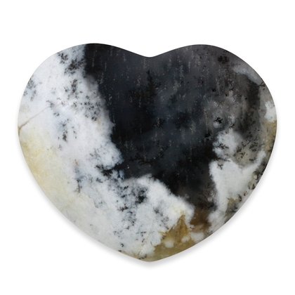 Merlinite Crystal Heart ~45mm