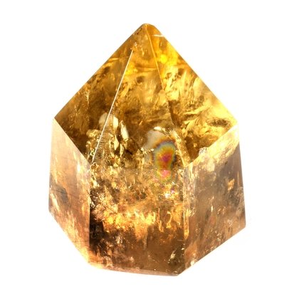 Mini Citrine Polished Point ~3 x 2.5cm