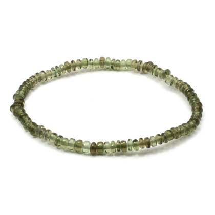 Moldavite 4mm Mini Bead Bracelet