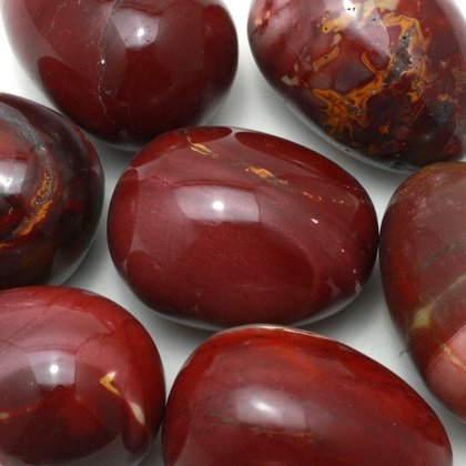 Mookaite Crystal Egg - Crimson Red ~48mm