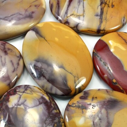Mookaite Palm Stone ~70x50mm