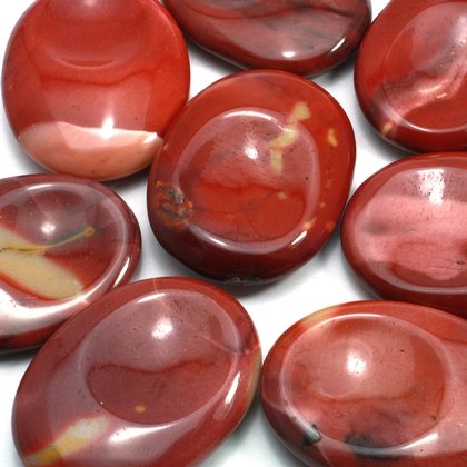 Mookaite Red Thumb Stone ~40mm