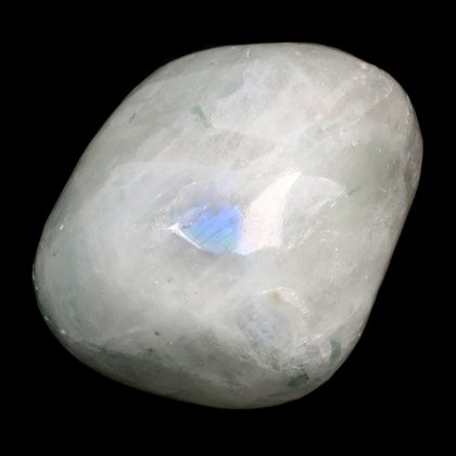 Moonstone Rainbow Tumblestone ~27mm
