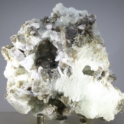 Muscovite on Cleavelandite Healing Mineral ~90mm