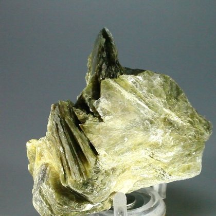 MYSTICAL Muscovite Mica with Green Tourmaline Specimen ~71mm