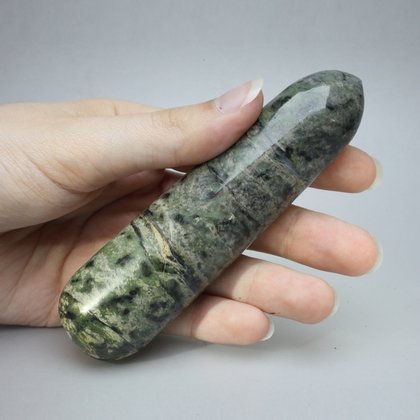 Nephrite Jade Massage Wand  ~106mm