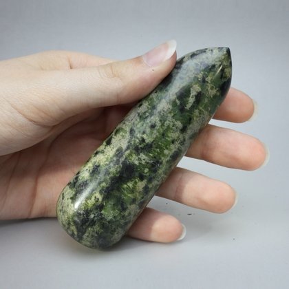 Nephrite Jade Massage Wand  ~93mm