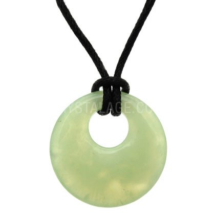 New Jade Donut Pendant (Gift Boxed)