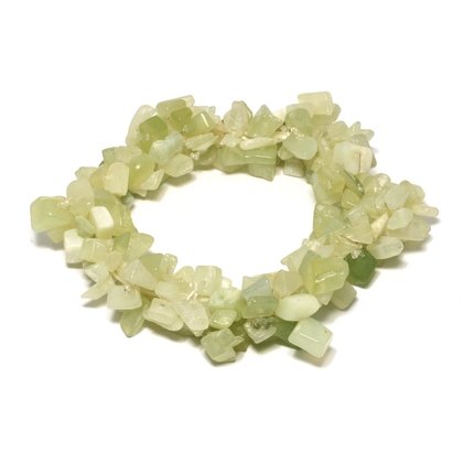 New Jade Chunky Gemstone Chip Bracelet