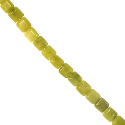 New Jade Crystal Beads - 10mm Facet Square