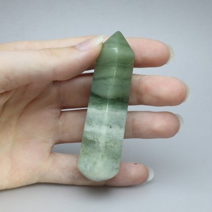 New Jade Crystal Massage Wand ~72mm