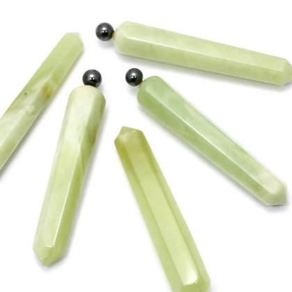 New Jade Crystal Power Wand ~108mm