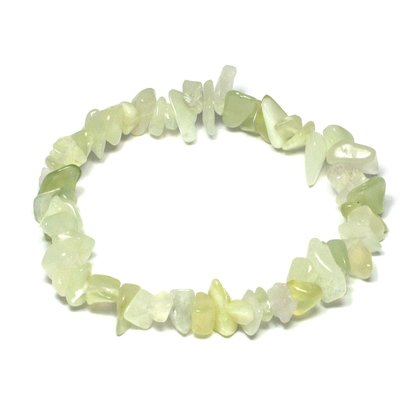 New Jade Gemstone Chip Bracelet