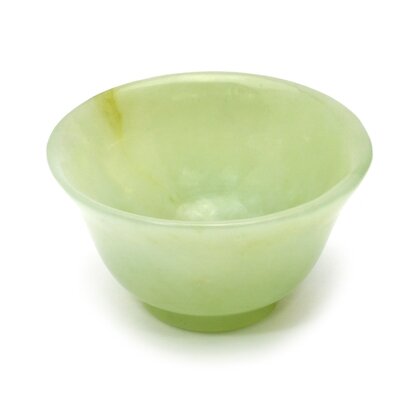 New Jade Gemstone Healing Oil Bowl ~95mm