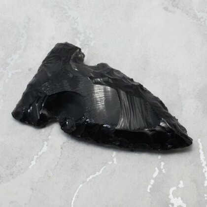 Obsidian Arrowhead ~63mm
