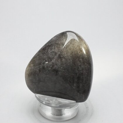 Obsidian Sheen-Silver Polished Stone ~45mm