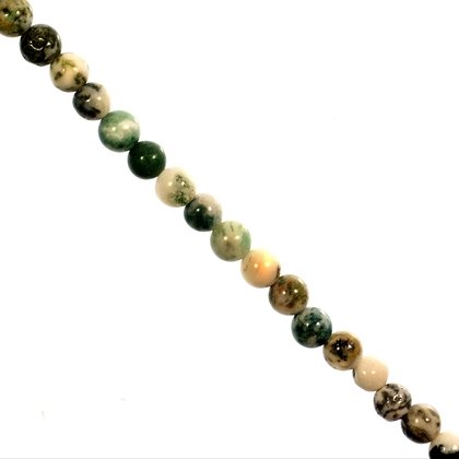 Ocean Jasper Crystal Beads - 7mm Round