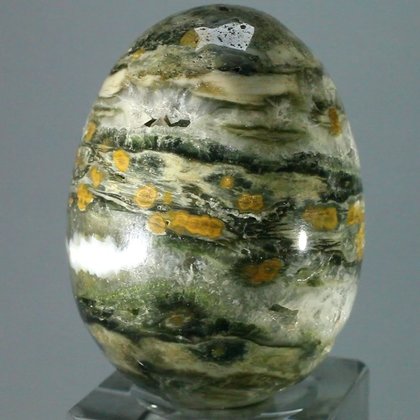 Ocean Jasper Crystal Egg ~48mm