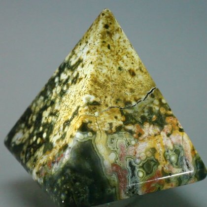 Ocean Jasper Pyramid ~42mm