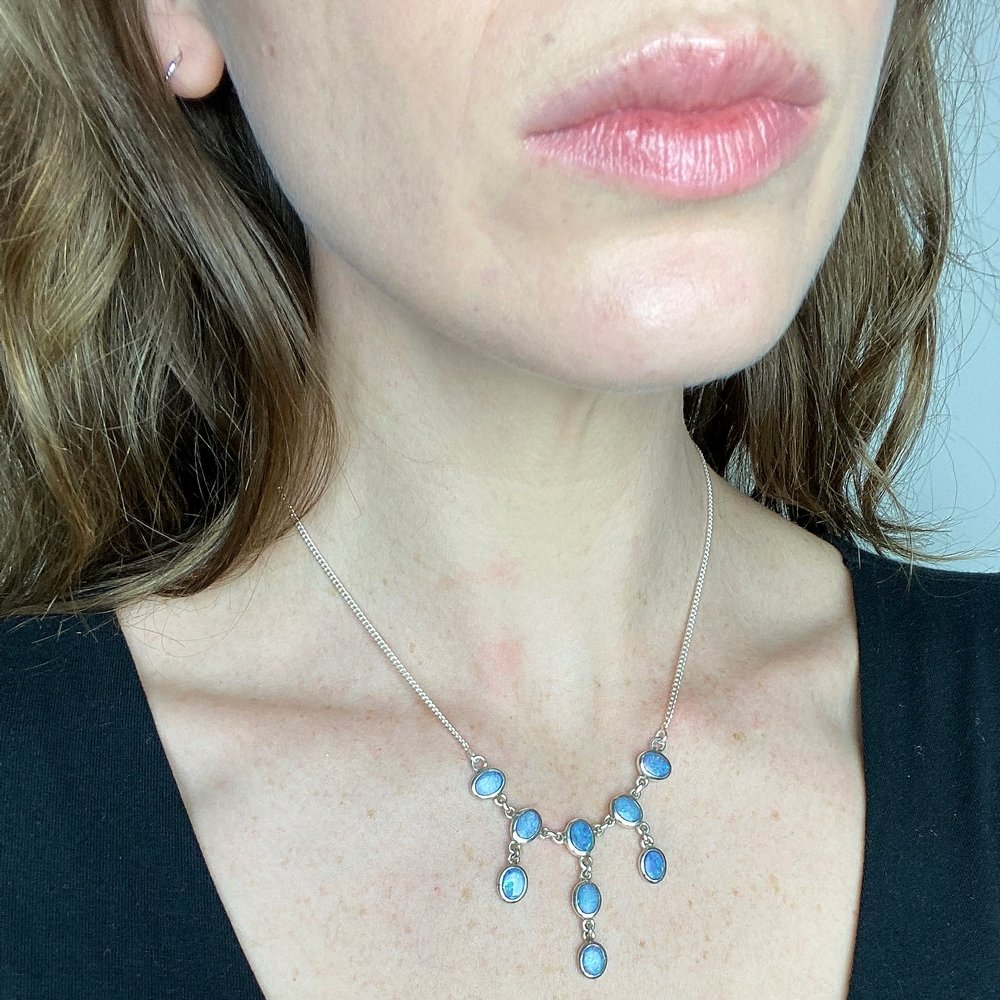 9 shop stone necklace