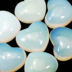 Opalite Crystal Heart ~45mm