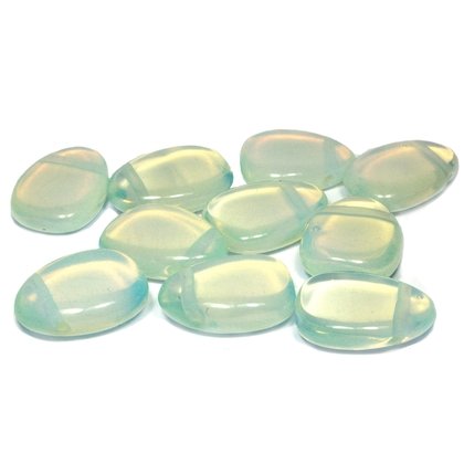 Opalite Drilled Tumble Stone