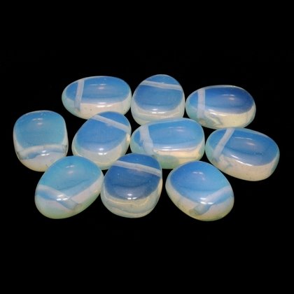 Opalite Drilled Tumble Stone