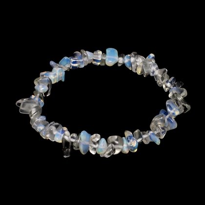 Opalite Gemstone Chip Bracelet