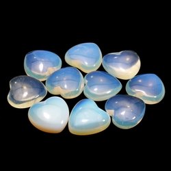 Opalite Mini Crystal Heart - 25mm