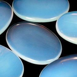 Opalite Palm Stone ~70x50mm