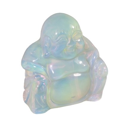 Opalite Sitting Buddha Statue