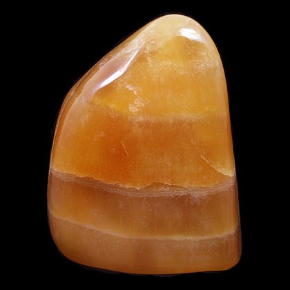 Orange Calcite Freeform Sculpture