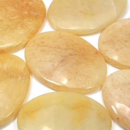 Peach Aventurine Palm Stone ~70x50mm