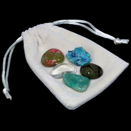 Period Pains (PMT) Crystal Healing Pack & Reference Card