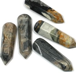 Picasso Jasper Crystal Massage Wand ~70mm