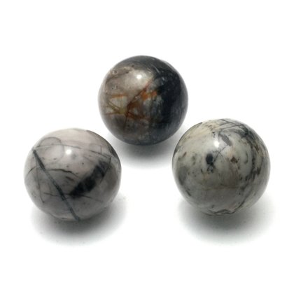 Picasso Jasper Crystal Sphere - Single Sphere 25mm