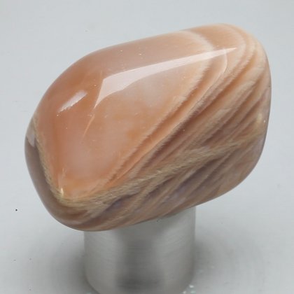 Pink Moonstone Polished Stone  ~39mm