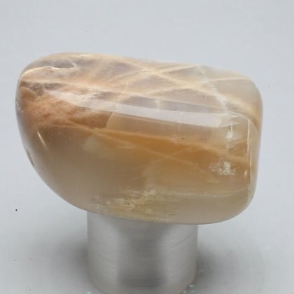 Pink Moonstone Polished Stone  ~40mm