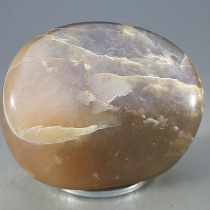 Pink Moonstone Polished Stone  ~41mm