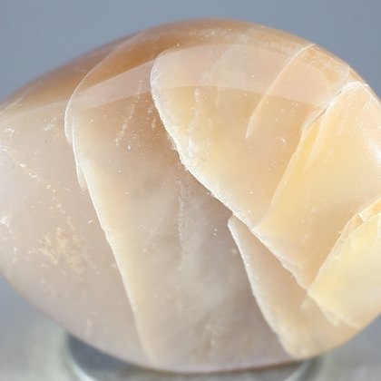 Pink Moonstone Polished Stone ~45mm