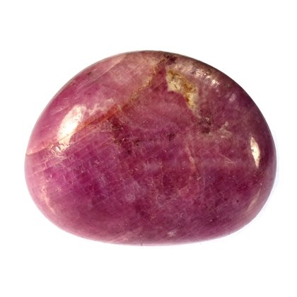 Pink Sapphire Tumble Stone ~26mm