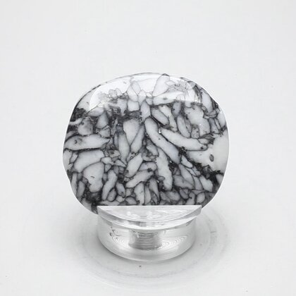 Pinolite Polished Flat Tumblestone ~41mm