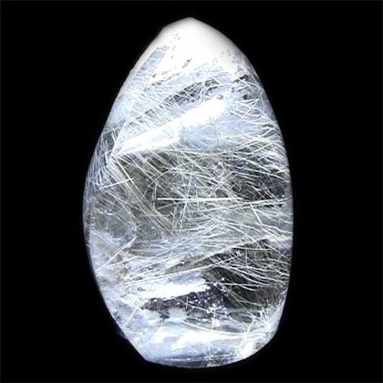 Rutilated Quartz Polished Point ~8 x 5.5 cm