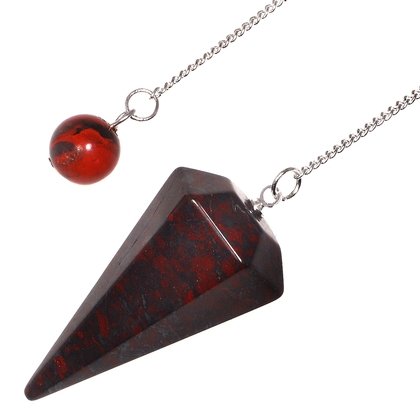 Poppy Jasper Crystal Pendulum