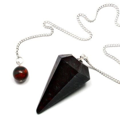 Poppy Jasper Crystal Pendulum