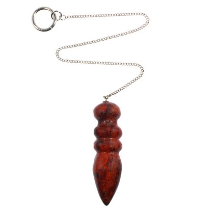 Poppy Jasper Egyptian Pendulum