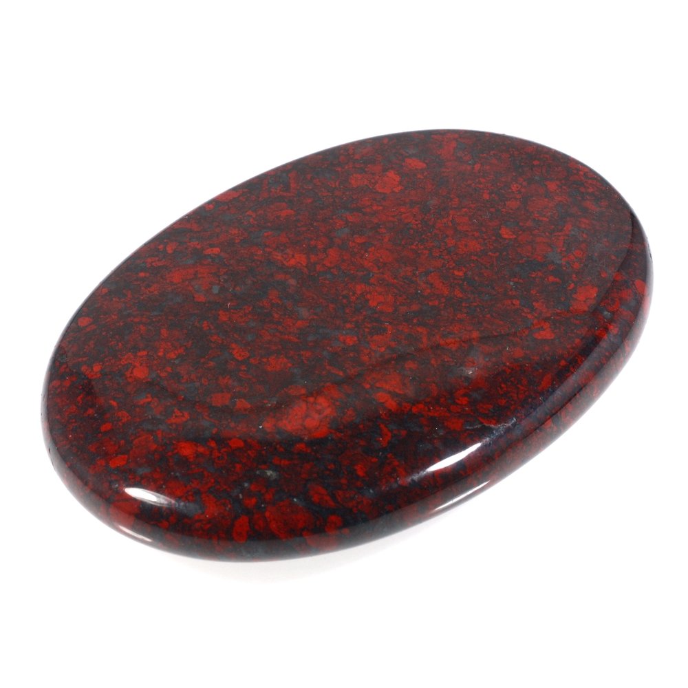 Poppy Jasper Palm Stones