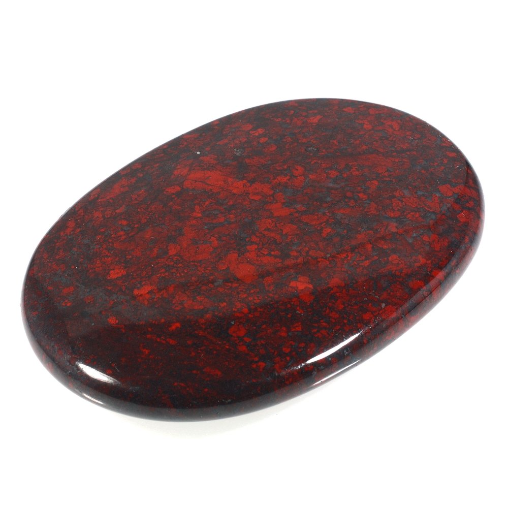 Poppy Jasper Palm Stones