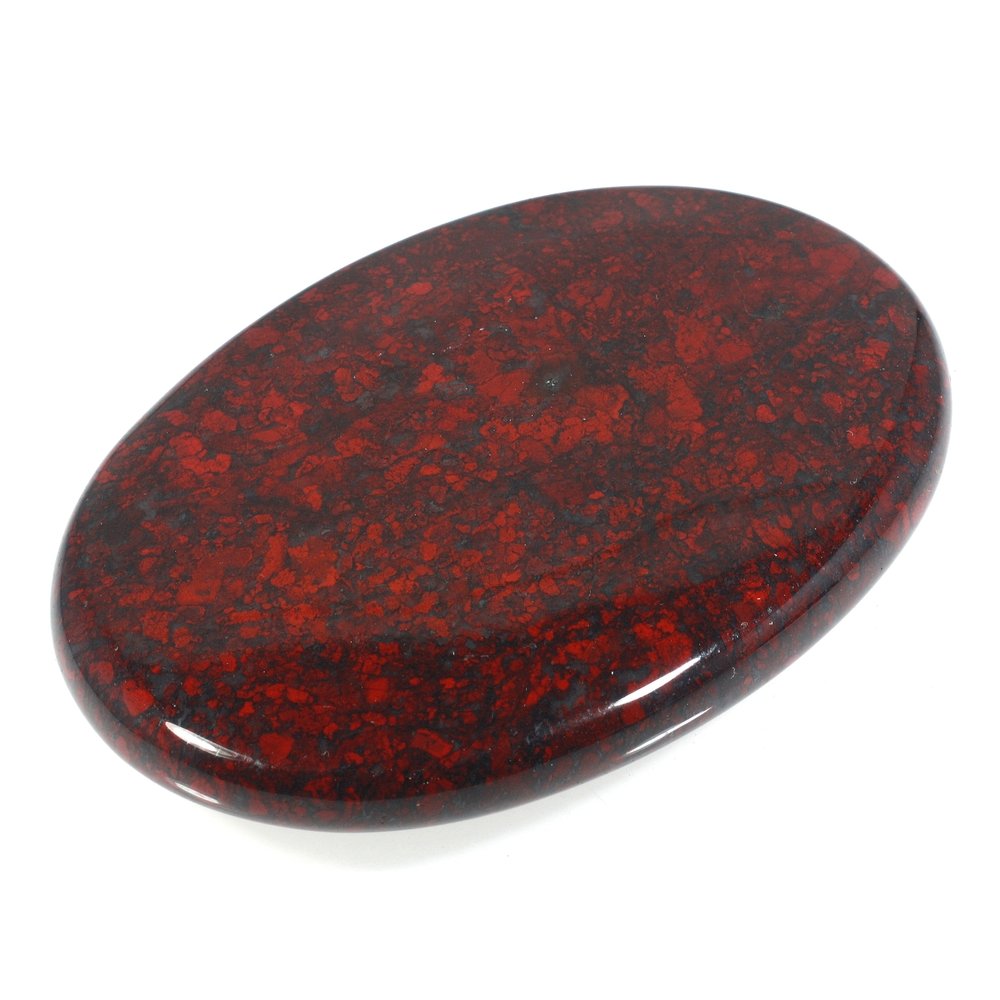Poppy Jasper Palm Stones
