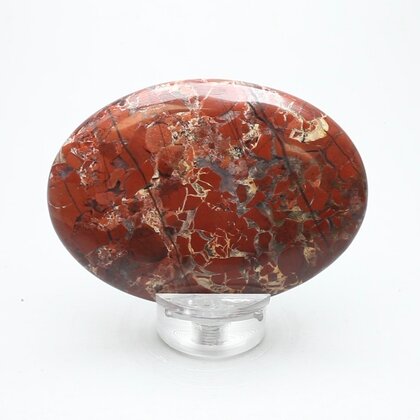 Poppy Jasper Palmstone (Extra Grade)  ~70x50mm